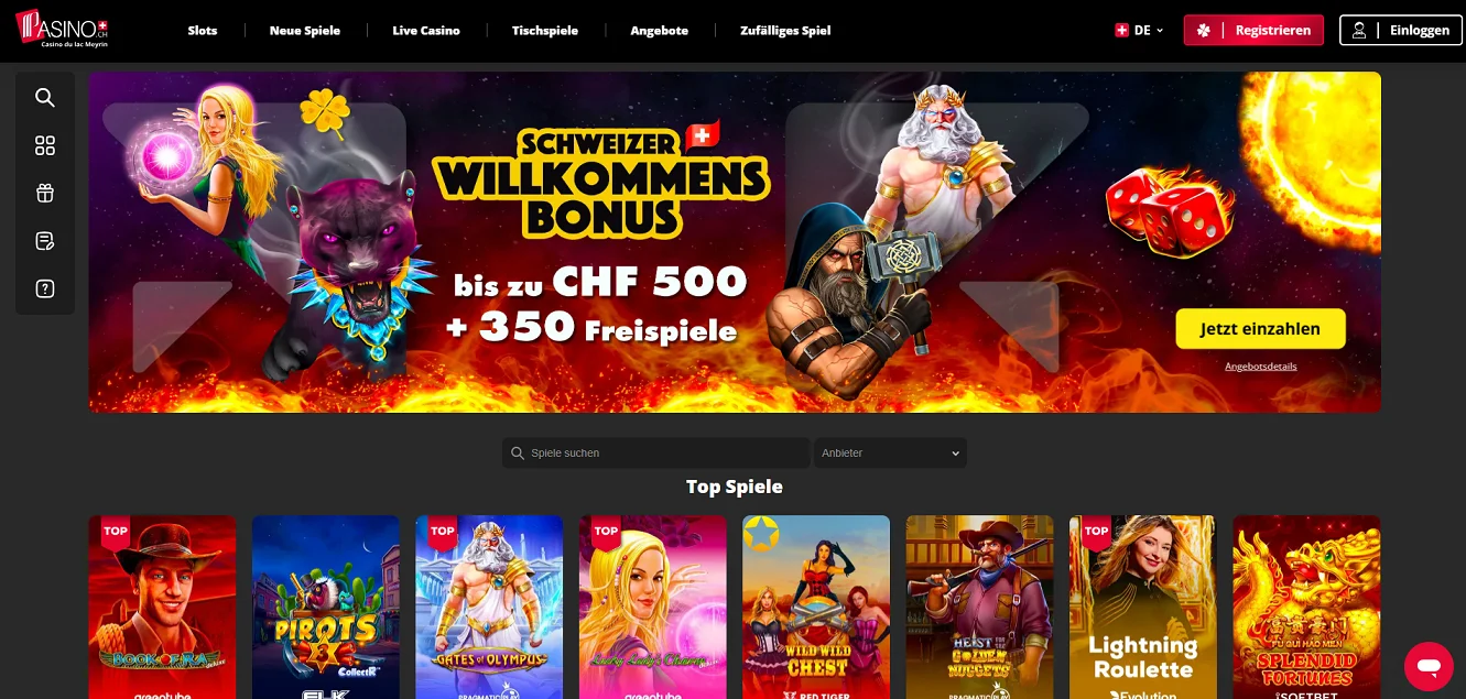 pasino website